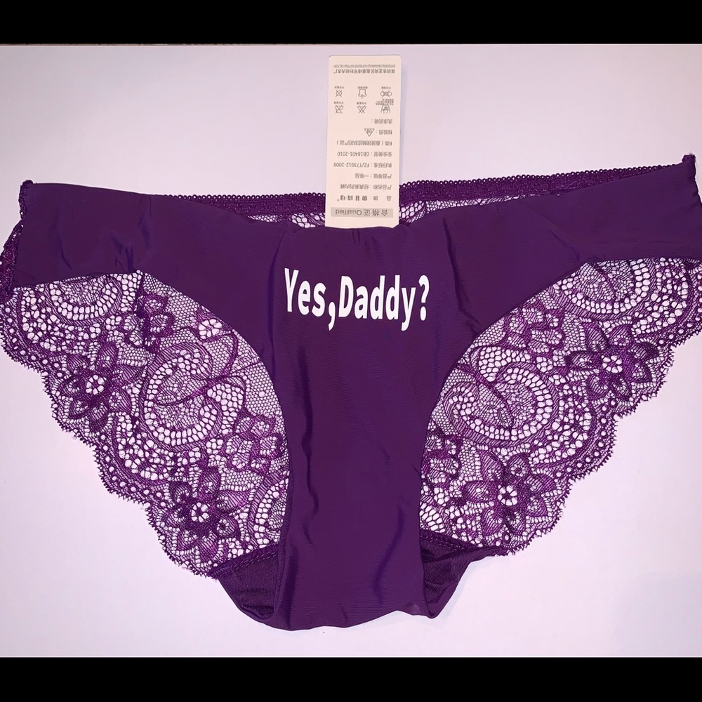 💜PURPLE YES, DADDY? PANTIES
